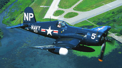 Aircraft Navy Warbird F4U