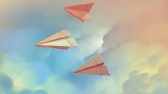 Aircraft paint paper artwork