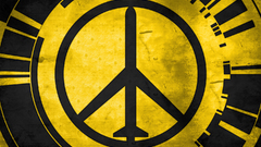 Aircraft Peace Walker sign