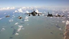 Aircraft photograph Dassault Rafale f-16 fighting falcon amx 