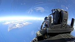 Aircraft pilot cockpit