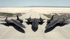 Aircraft planes SR-71 Blackbird