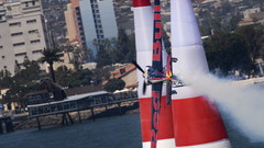 Aircraft race close-up