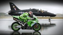 Aircraft race planes motorbikes