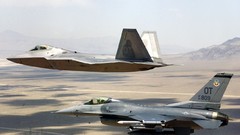 Aircraft raptor f-16 fighting falcon F-22 Raptor