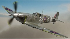 Aircraft Royal Air Force artwork Supermarine Spitfire