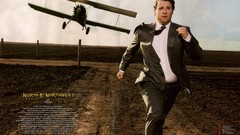 Aircraft running seth rogen Alfred Hitchcock