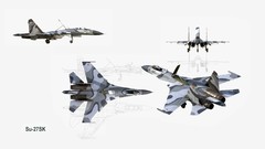 Aircraft Russian Air Force su-27 flanker Sukhoi