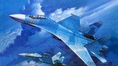 Aircraft Russian Air Force su-27 flanker Sukhoi