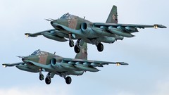 Aircraft Russian Air Force Sukhoi Su-25 Frogfoot