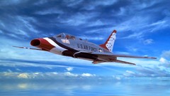 Aircraft Sabre north american 1968 United States Air Force F-86 