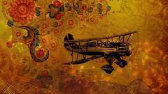 Aircraft Simple Background