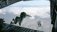 Aircraft skydiving