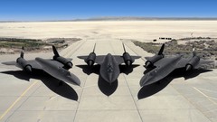 Aircraft SR-71 Blackbird Edwards