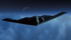 Aircraft stealth bomber B-2