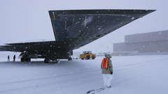 Aircraft stealth bomber B-2