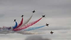 Aircraft Stunt contrails stunt flying Stunts