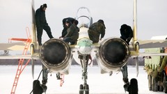 Aircraft Sukhoi Su-35 Flanker-E