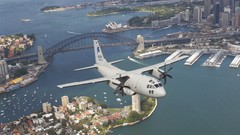Aircraft Sydney Spartan military propeller aviation flying air 
