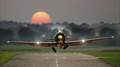 Aircraft take off runway