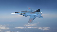 Aircraft there Su golden eagle Su-47 Berkut