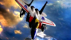 Aircraft Transformers military f-15