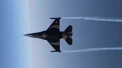 Aircraft Turkey air force f-16 fighting falcon turkish solo turk