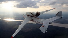 Aircraft USSR ukrainian Russians Antonov An-225 buran