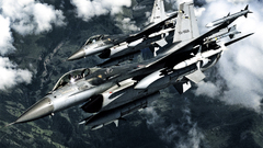 Aircraft vehicles f-16 fighting
