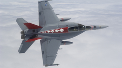 Aircraft vehicles f-18 hornet