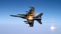 Aircraft vehicles flares f-18 hornet