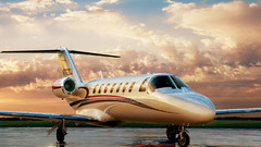 Aircraft vehicles learjet