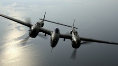Aircraft vehicles P-38 Lightning