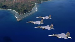 Aircraft War f-15 eagle