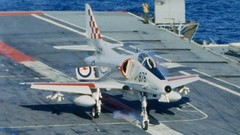 Aircraft War fighter Australia Carrier military bomber A4 