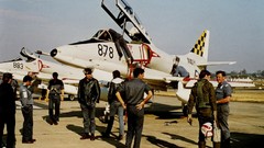 Aircraft War fighter Australia military bomber pilot A4 jets 