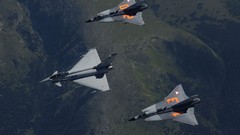 Aircraft War Saab eurofighter