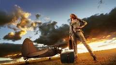 Aircraft woman