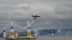 Aircrafts Airshow red Bull