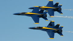 Aircrafts blue angels F-18