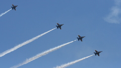 Aircrafts blue angels F-18