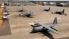 Aircrafts Hercules planes c-130