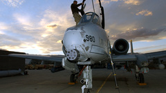 Aircrafts military a-10 Thunderbolt