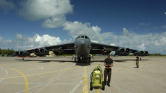Aircrafts military bomber b-52