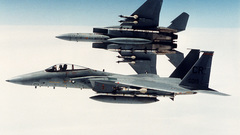 Aircrafts military f-15 eagle