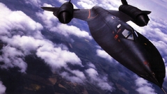 Aircrafts military planes SR-71