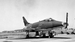 Aircrafts military super Sabre