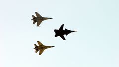 Aircrafts su-47 berkut