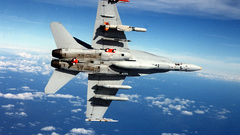 Aircrafts vehicles F-18 hornet