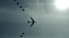 Airplane Formation touched it